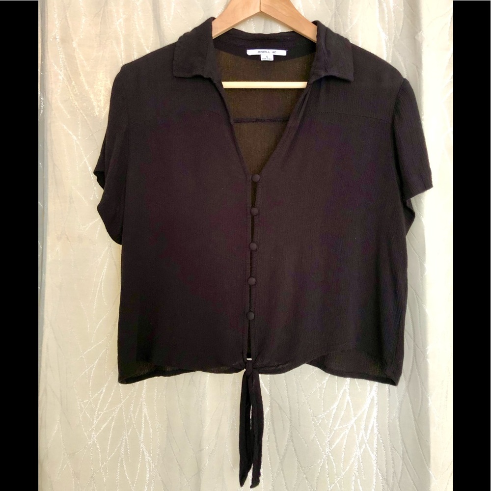 O’Neill Cropped Collared Shirt